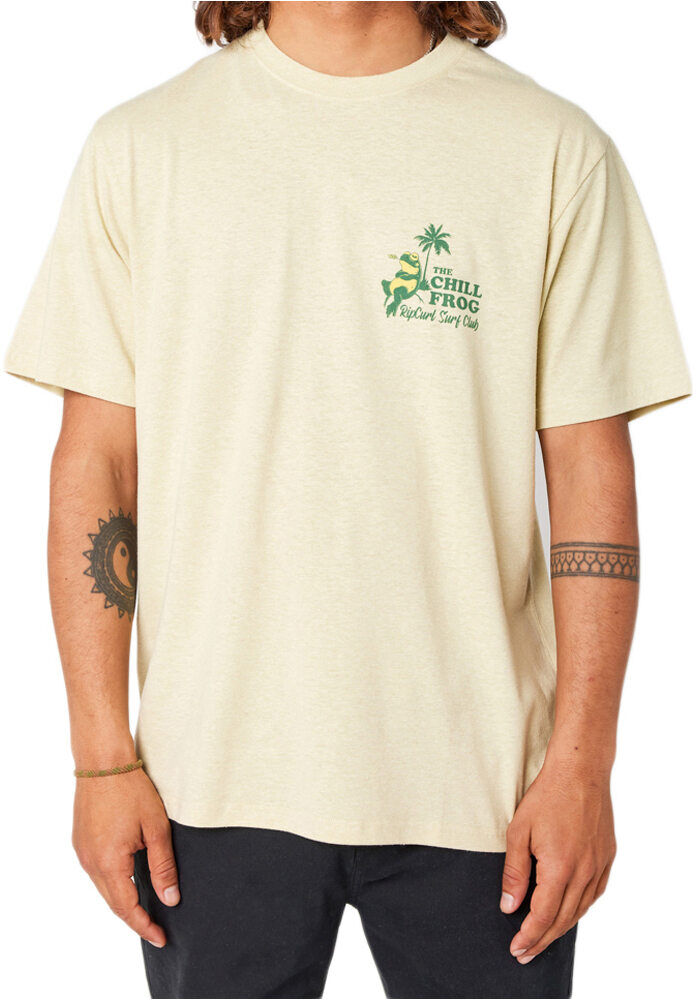 Rip Curl shaper avenue camiseta manga corta hombre Amarillo (M)