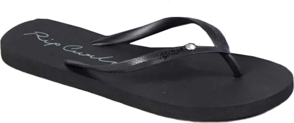 Rip Curl script wave bloom chanclas mujer Negro (38)