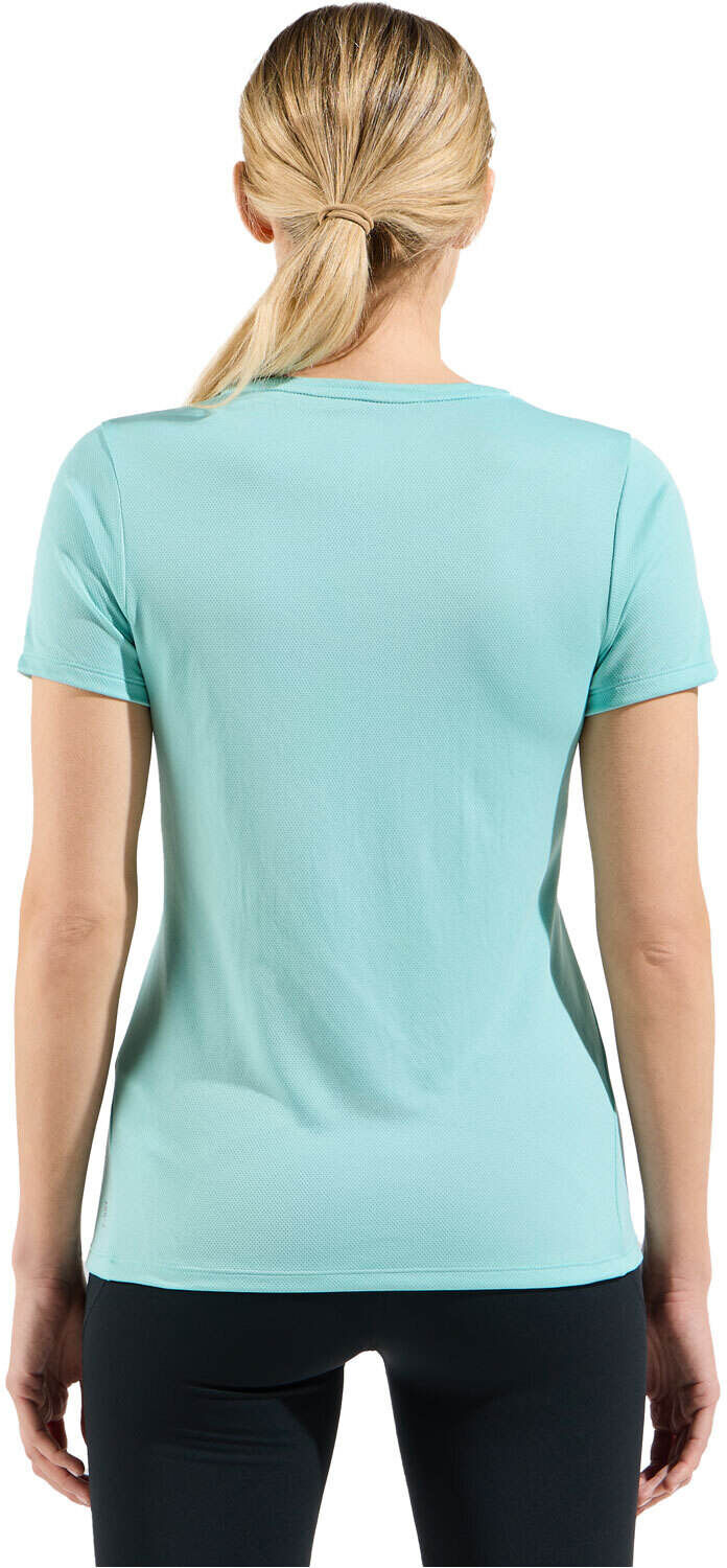 Odlo f-dry mountain camiseta montaña manga corta mujer Azul (M)