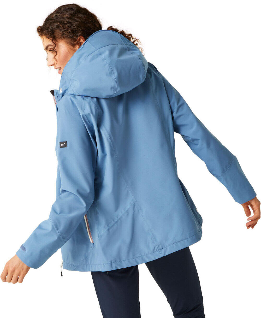 Regatta bosfield ii chaqueta impermeable mujer Azul (16)