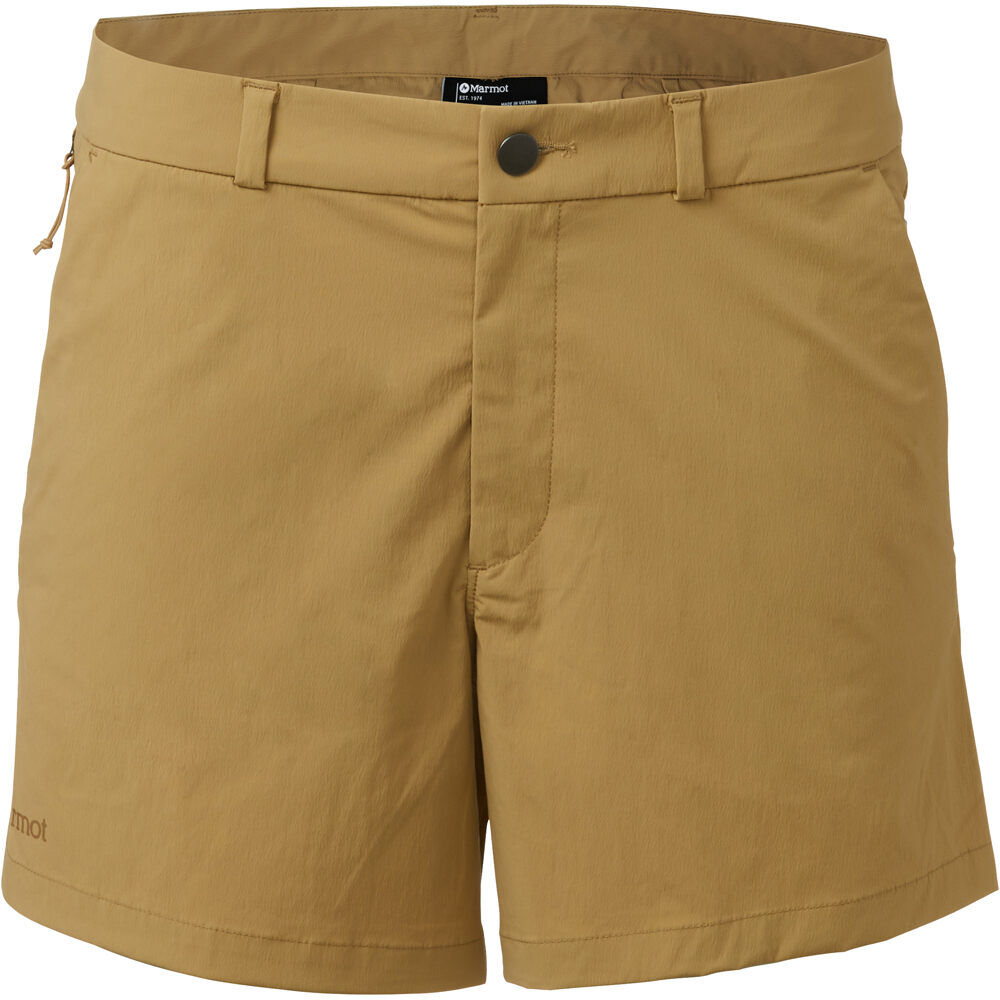 Marmot arch rock pantalón corto montaña mujer Beige (8)