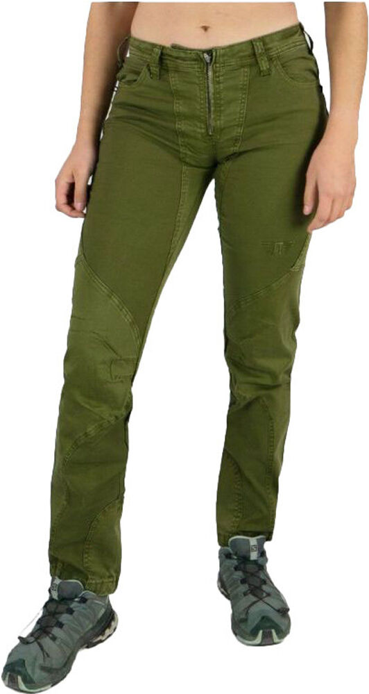 Jeans Track tardor pantalón montaña mujer Verde (XXS)