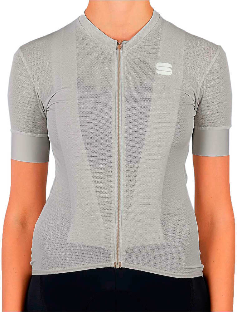 Sportful Maillot manga corta mujer monocrom w jersey Blanco