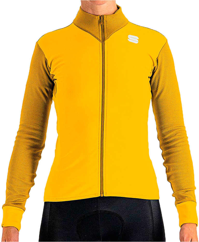 Sportful Maillot manga larga mujer kelly w thermal jersey Amarillo