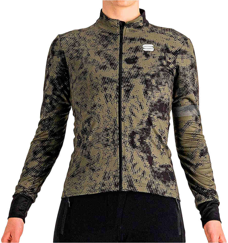 Sportful Maillot manga larga mujer escape supergiara w thermal je Negro