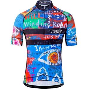 Cycology 8 days maillot manga corta hombre Azul (S)