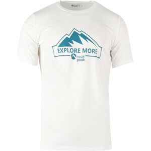 Neak Peak almos camiseta montaña manga corta hombre Blanco (XXL)