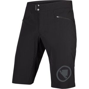 Endura singletrack lite pantalón corto ciclismo hombre Negro (XXL)