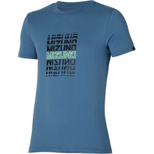 Mizuno athletics camiseta técnica manga corta hombre Azul