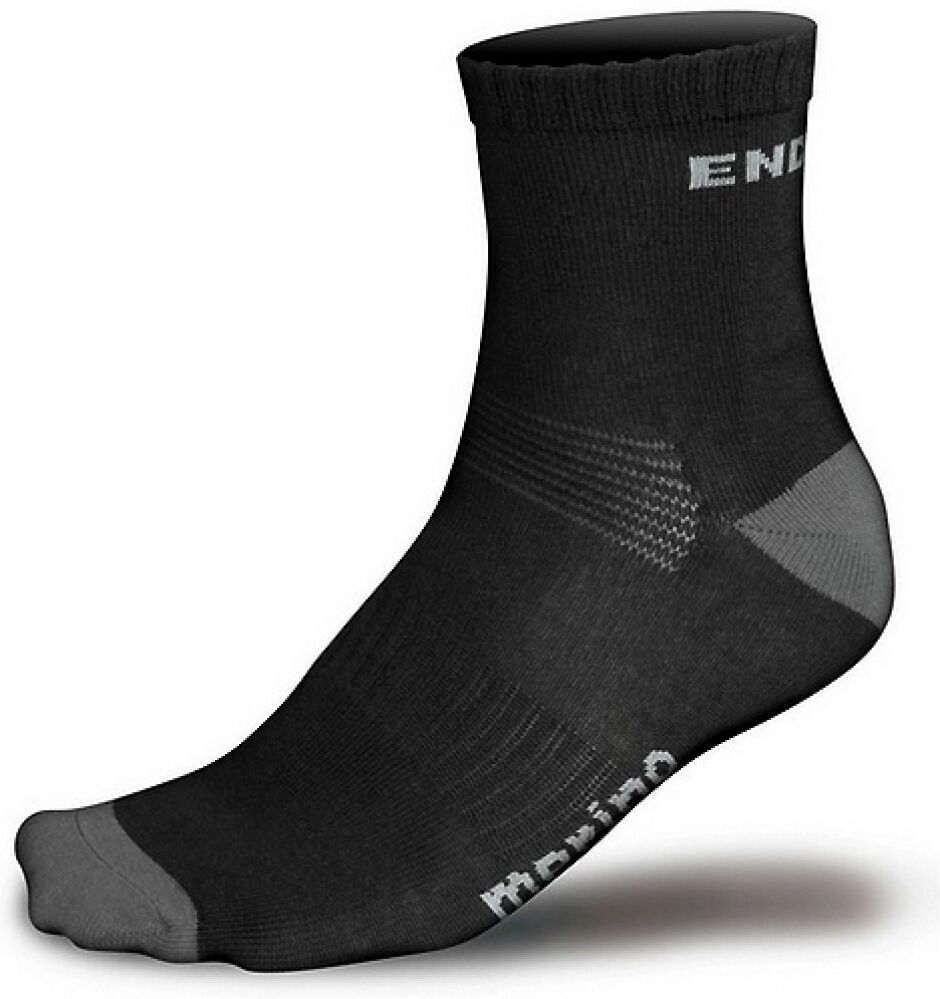 Endura baabaa merino calcetines ciclismo Negro (S)