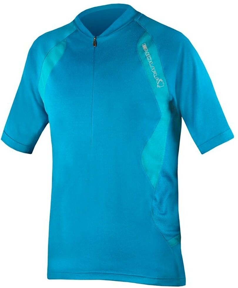 Endura singletrack lite maillot manga corta hombre Azul (L)