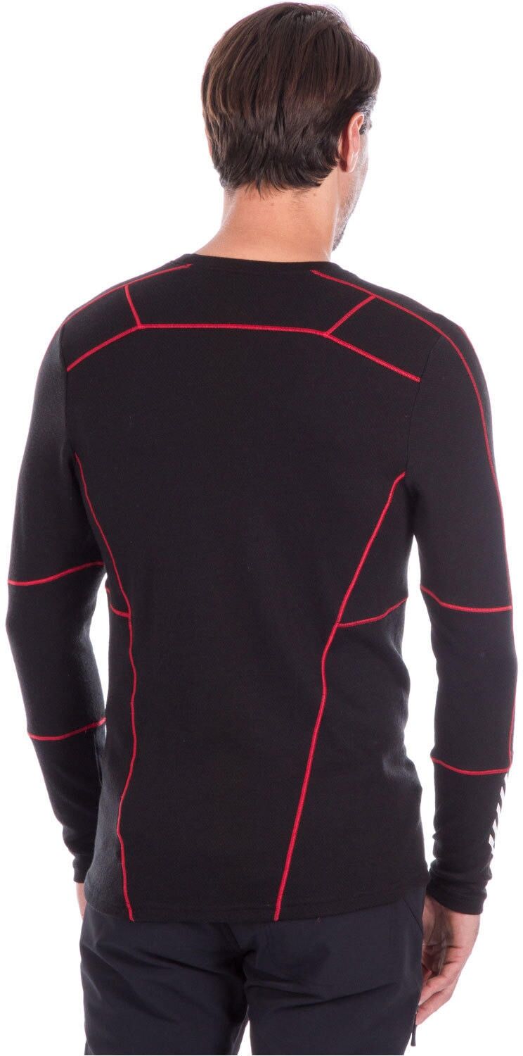 Helly Hansen lifa merino camiseta térmica manga larga hombre Negro (S)