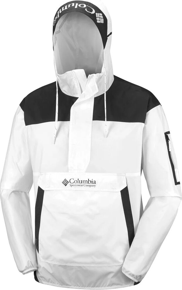 Columbia challenger windbreaker chaqueta impermeable hombre Blanco (S)