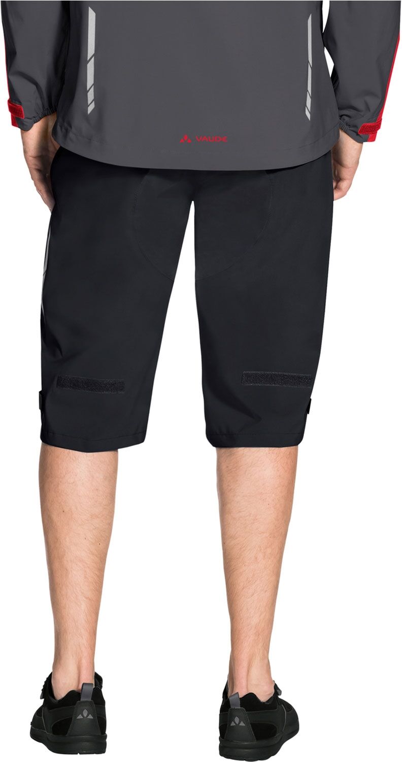 Vaude moab rain shorts pantalón largo ciclismo hombre Negro (XXL)