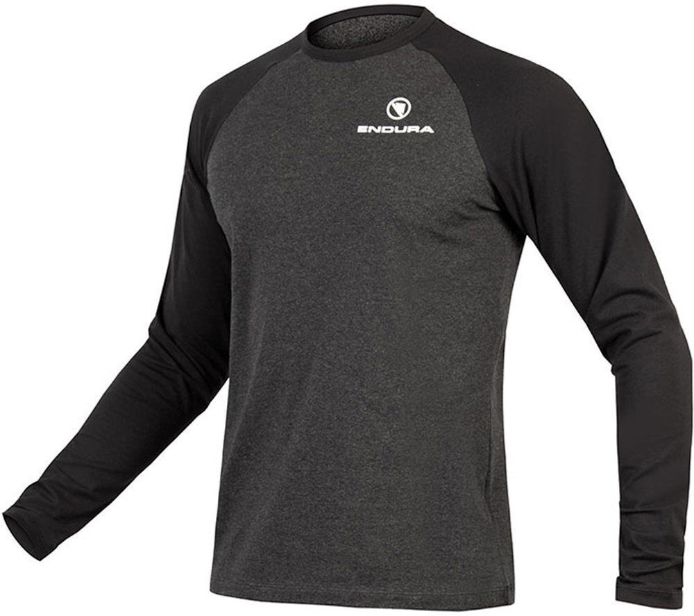 Endura camiseta one clan m/l camiseta ciclismo hombre Gris (M)