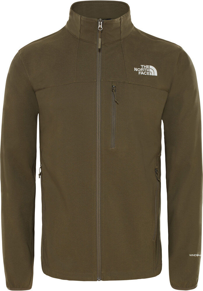 The North Face nimble chaqueta softshell hombre Verde (XL)