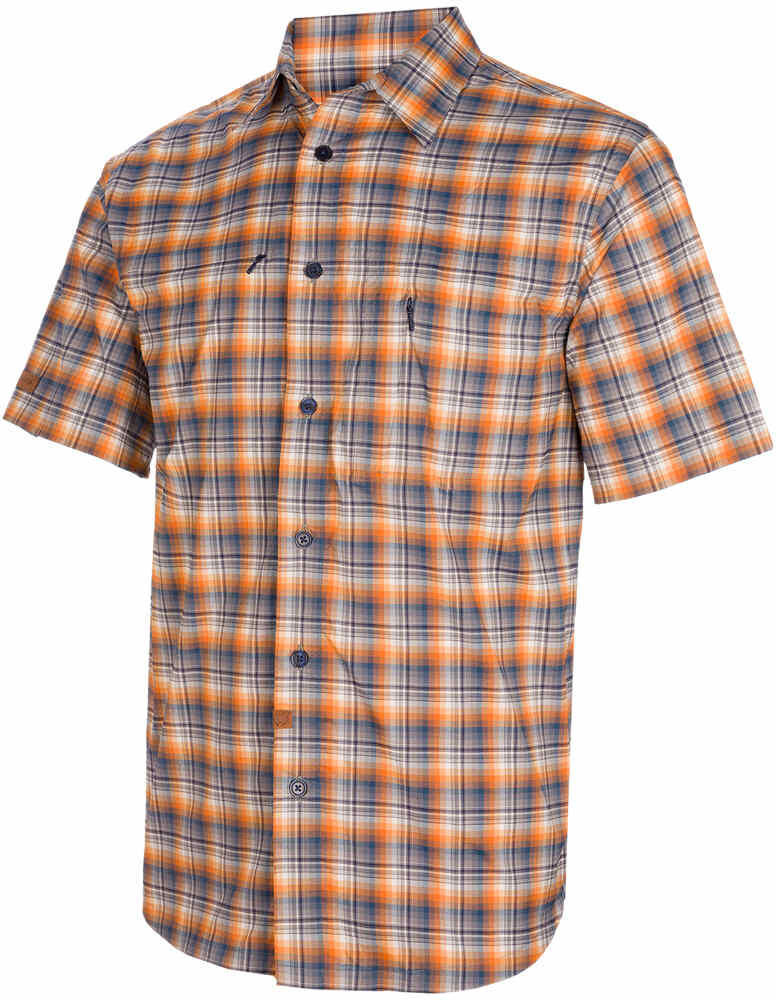 Trango aiguallutna camisa montaña manga corta hombre Azul (S)