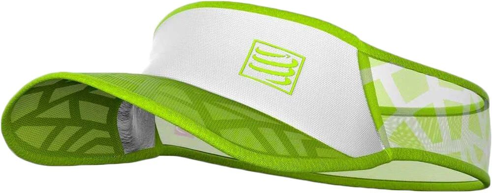 Compressport spiderweb ultralight visor gorra running Blanco (UNICA)