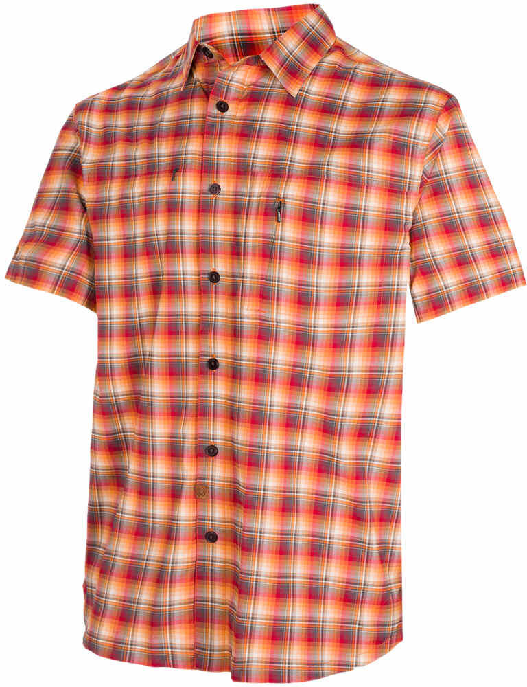 Trango aiguallut camisa montaña manga corta hombre Rojo (S)