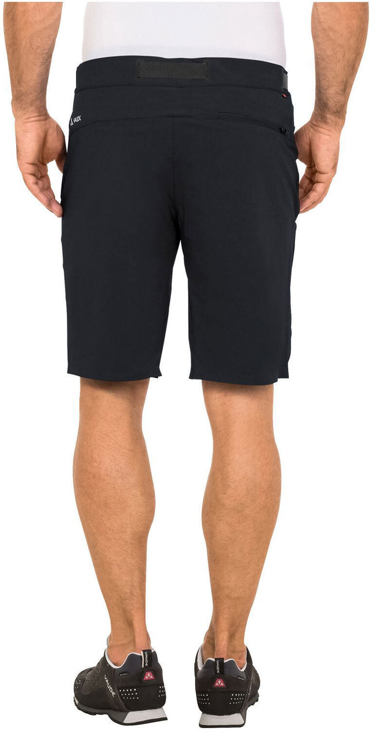 Vaude badile shorts pantalón corto montaña hombre Negro (54)