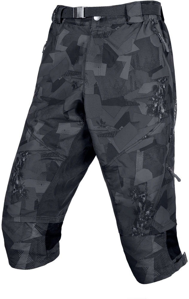 Endura short 3/4 hummvee ii pantalón largo ciclismo hombre Gris (XXL)