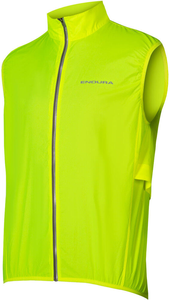 Endura pakagilet chaleco ciclismo cortavientos Amarillo (XXL)