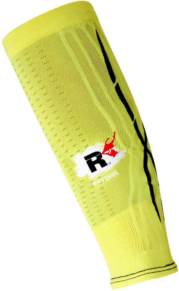 R- Evenge tubular tape carbon calcetines running Amarillo (S)