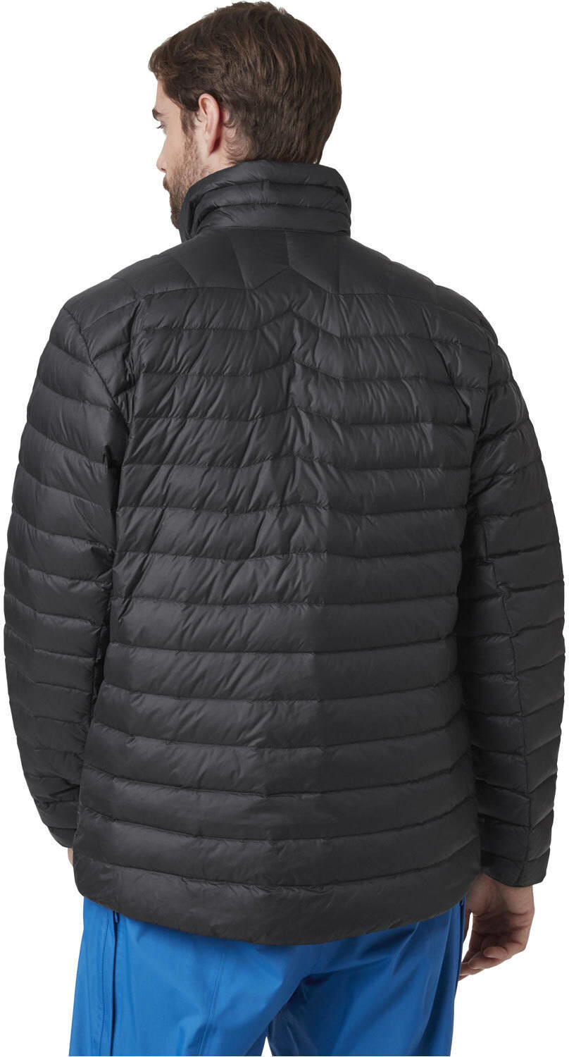 Helly Hansen verglas down insulator chaqueta outdoor hombre Negro (L)