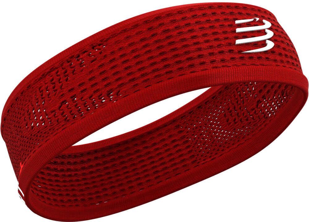 Compressport thin headband on/off gorro Rojo (UNICA)