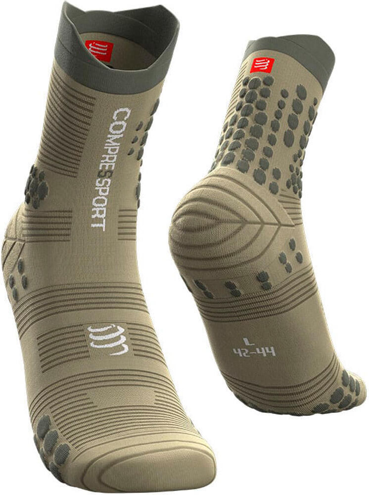 Compressport pro racing socks v30 trail calcetines running Verde (35-38)