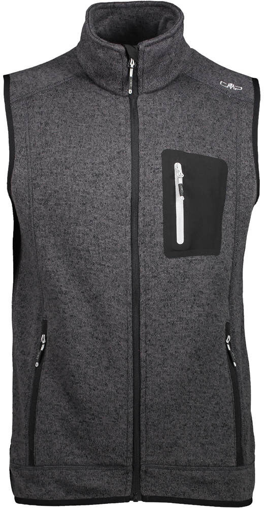 Cmp man vest chaleco polar hombre Negro (52)