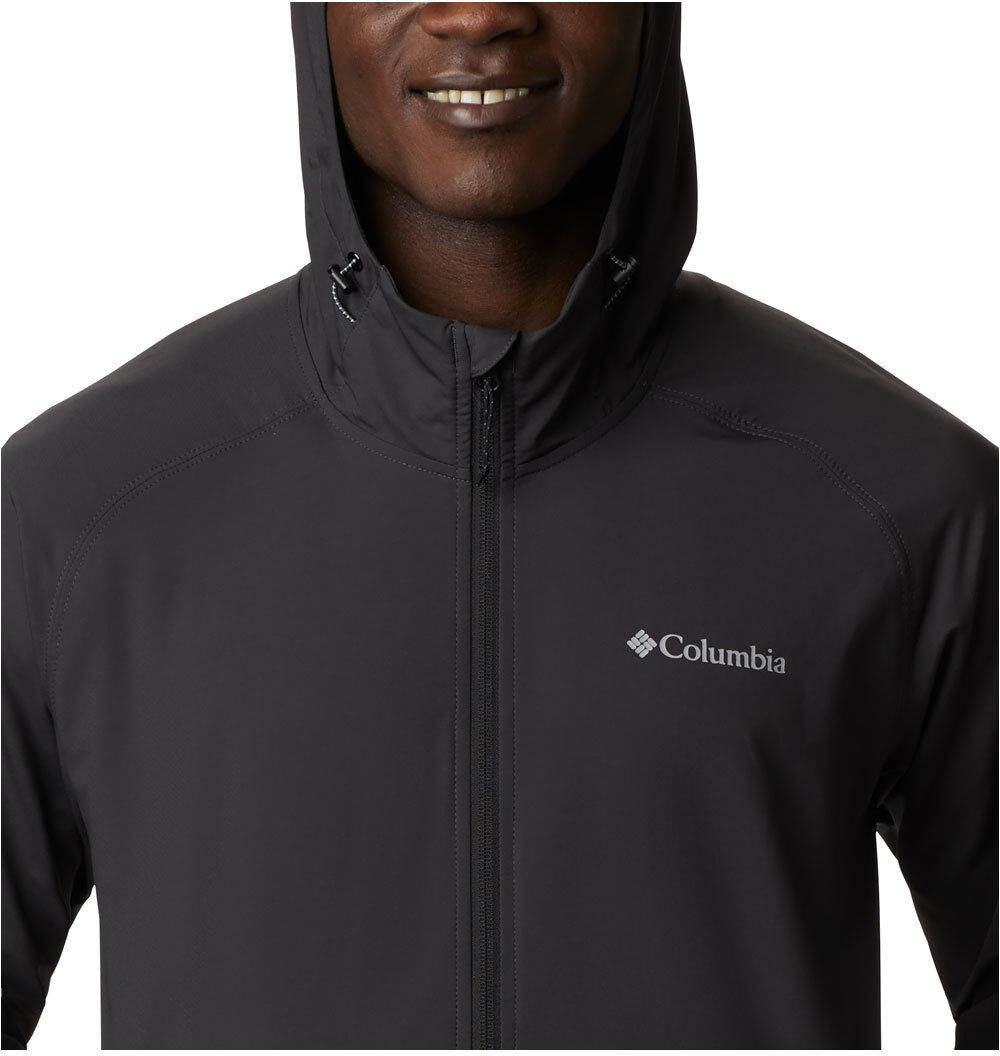 Columbia panther creek chaqueta softshell hombre Negro (XXL)