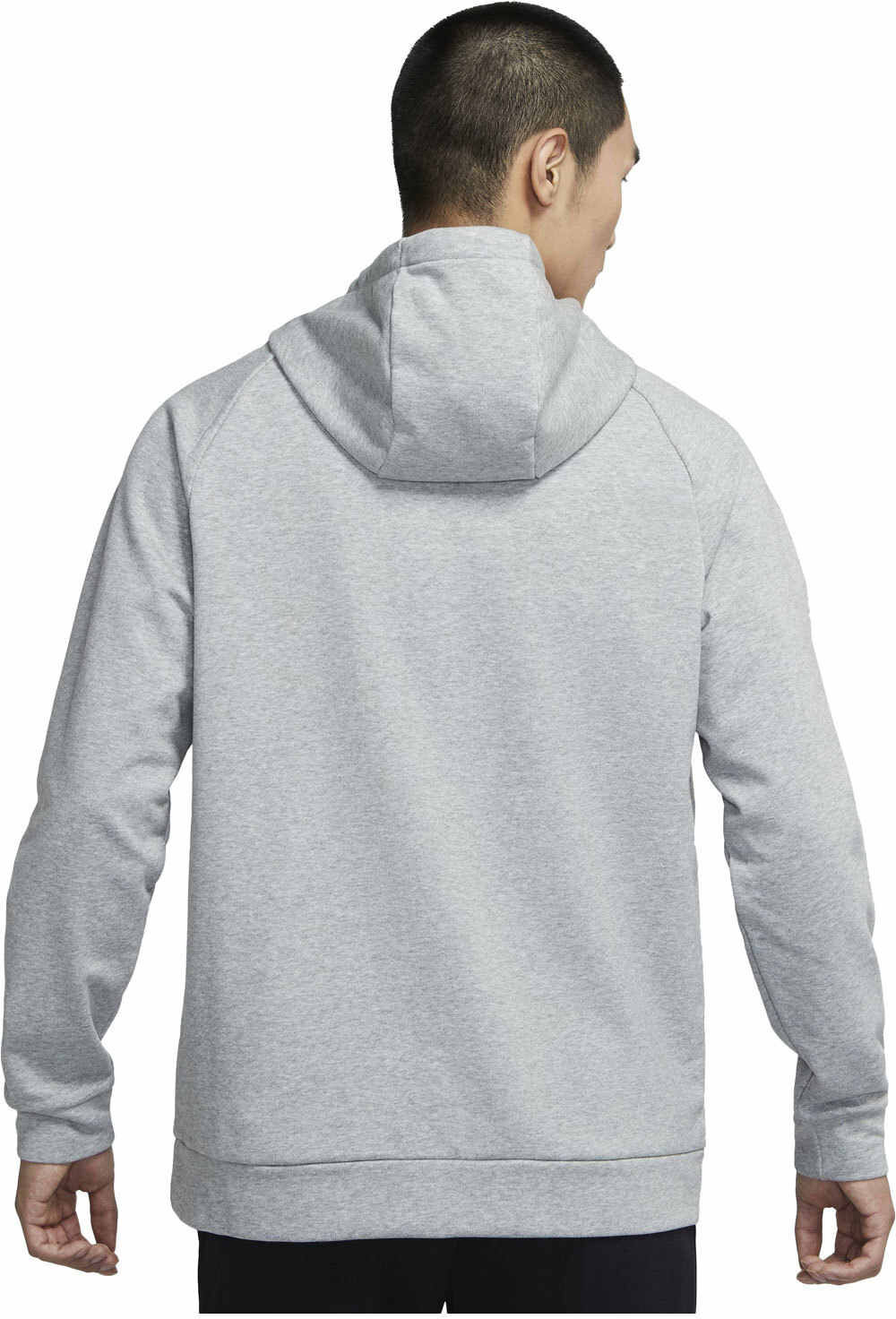 Nike dri-fit graphic sudaderas deportivas hombre Gris (L)