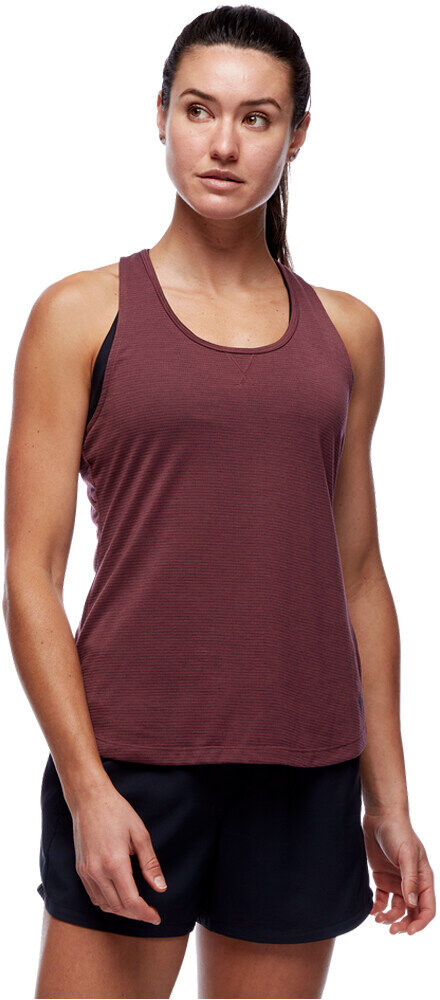 Black Diamond splitter tank camiseta tirantes Rojo (M)