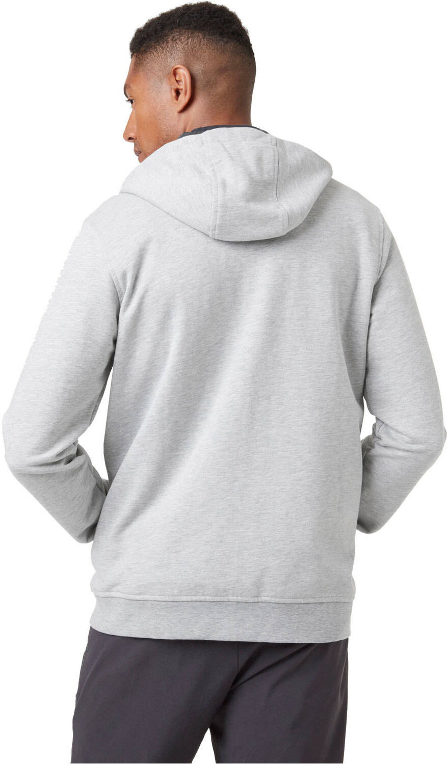 Helly Hansen logo full zip Sudaderas Montaña Hombre Gris