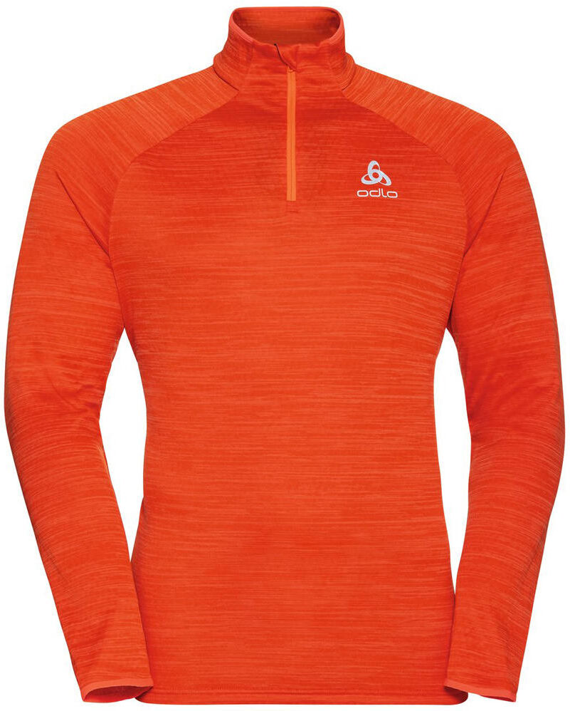 Odlo run easy warm camiseta técnica manga larga hombre Naranja (S)