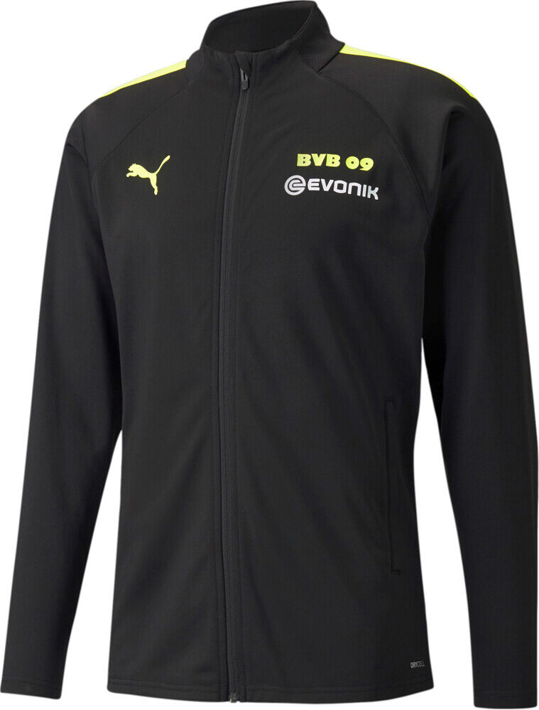 Puma borussia dortmund 22 chubasqueros y chaquetones entrenamiento fútbol Negro (XS)