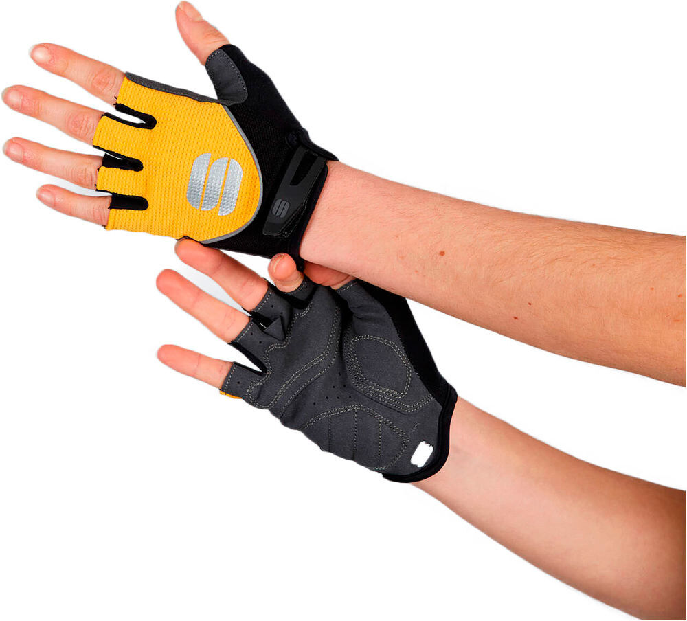 Sportful neo guantes cortos ciclismo Amarillo (L)