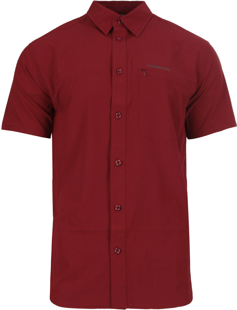 Trango esera camisa montaña manga corta hombre Rojo (M)