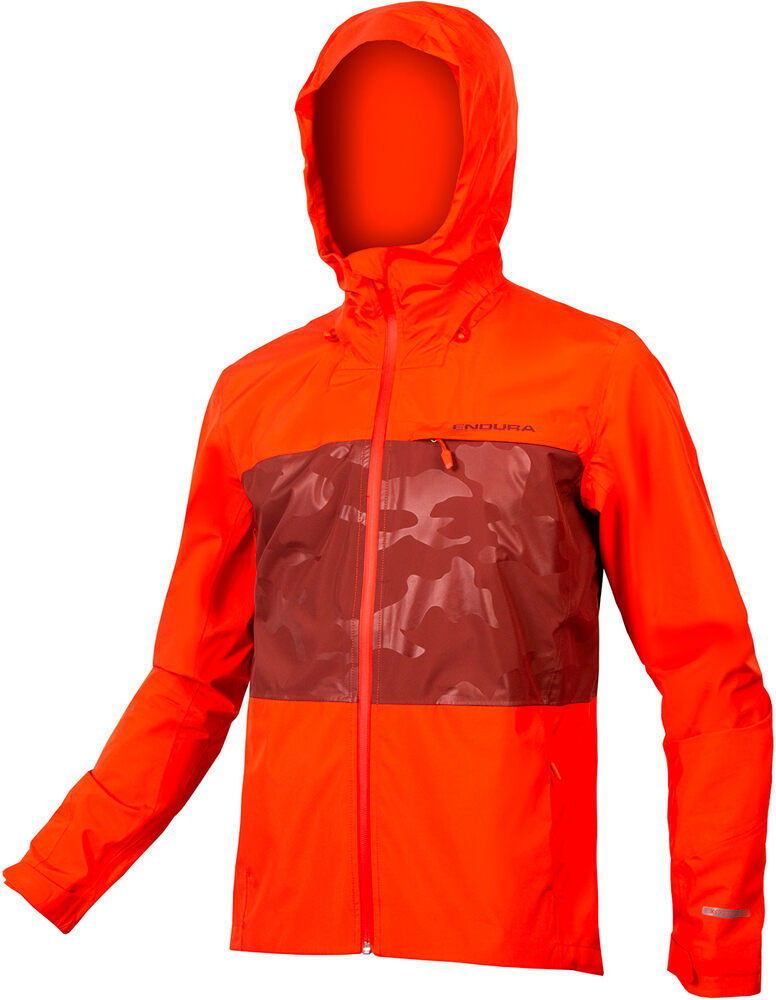 Endura chaqueta singletrack ii cortavientos ciclismo hombre Naranja (S)