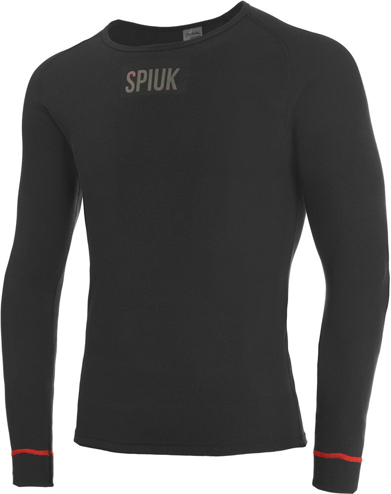 Spiuk anatomic camiseta térmica manga larga Negro (XXL)