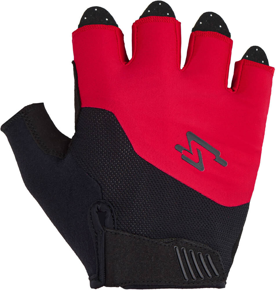 Spiuk top ten guantes cortos ciclismo Rojo (M)