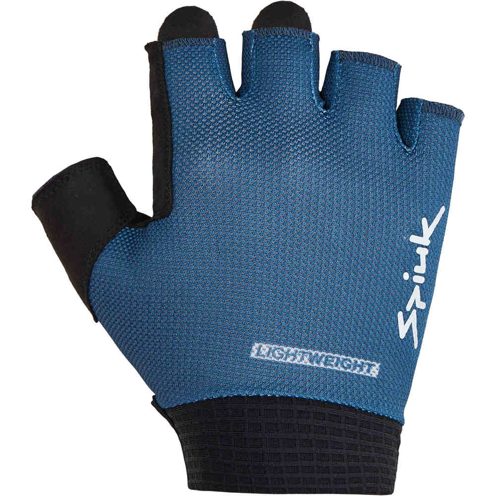Spiuk helios guantes cortos ciclismo Azul (M)