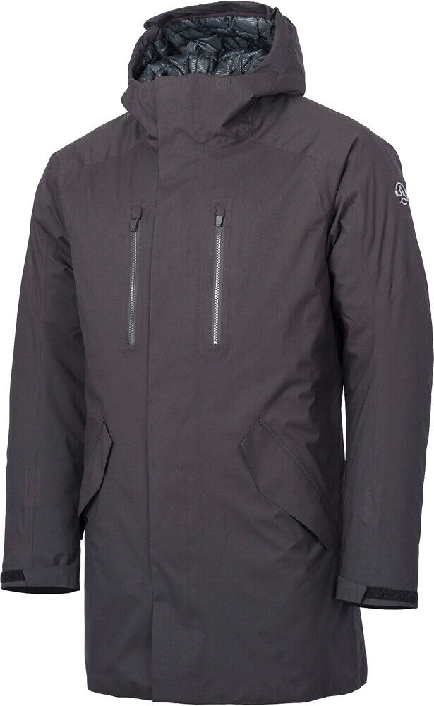 Ternua craddle 20 chaqueta impermeable insulada hombre Negro (S)