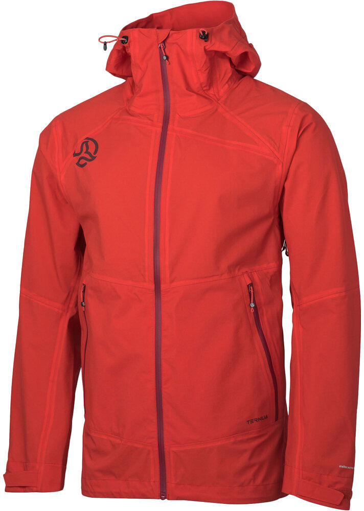 Ternua arko chaqueta impermeable hombre Rojo (XXL)