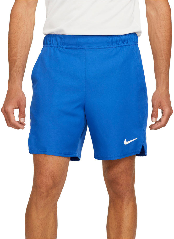 Nike df vctry 7in short pantalón tenis hombre Azul (L)