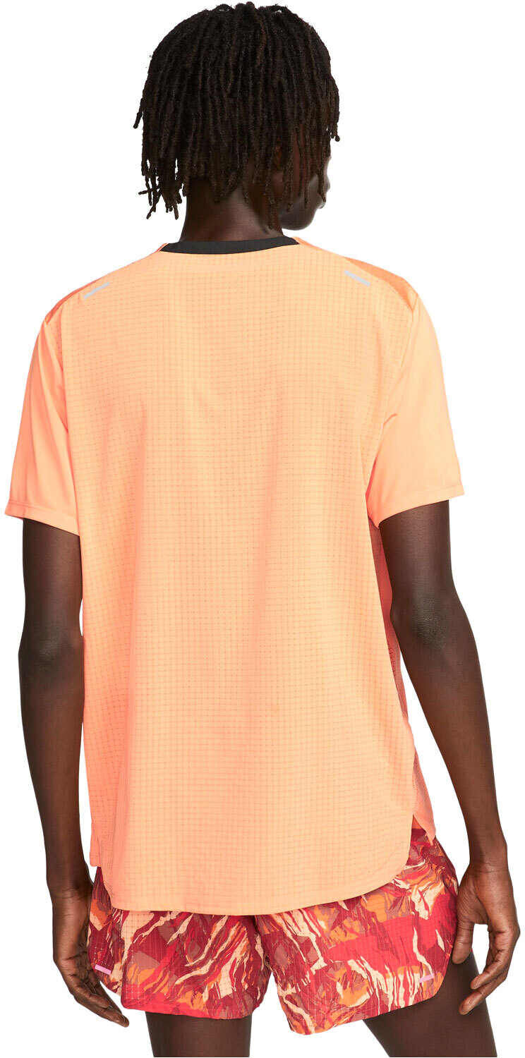 Nike df trail rise 365 ss camisetas trail running manga corta hombre Naranja (XL)