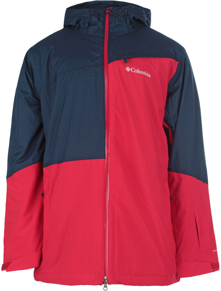 Columbia iceberg point jacket chaqueta esquí hombre Rojo (XL)