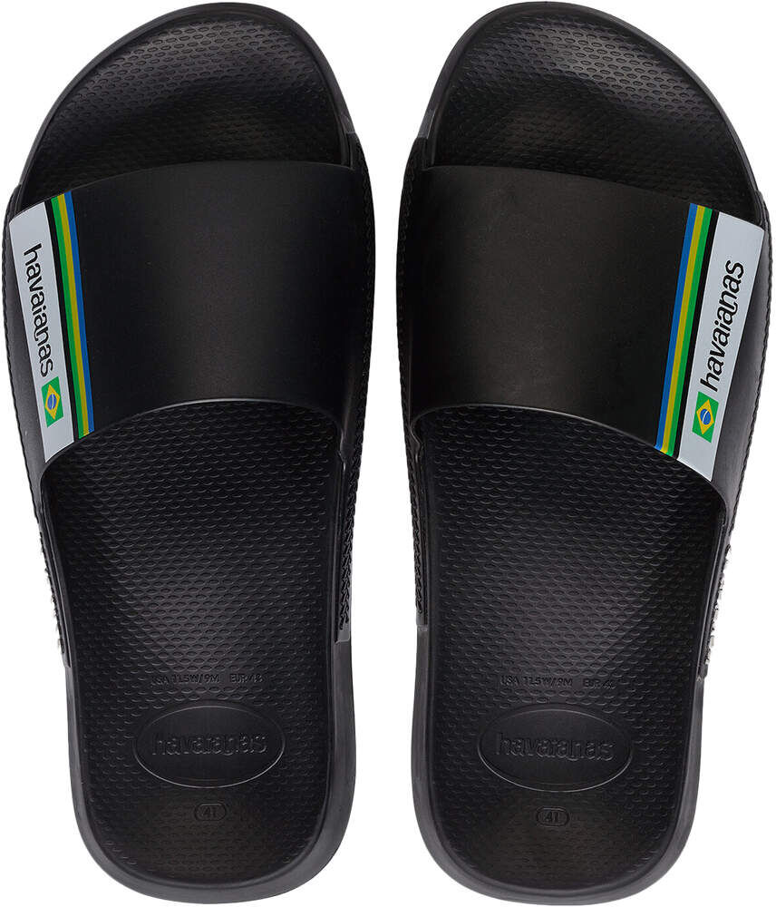 Havaianas brasil chanclas hombre Negro (4142)