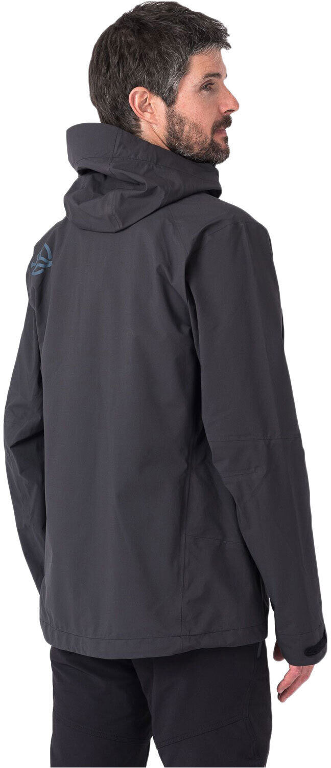 Ternua arko chaqueta impermeable hombre Negro (XXL)